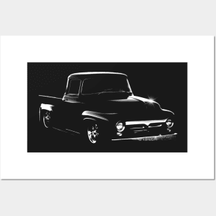 Ford F100, Pickup Truck Posters and Art